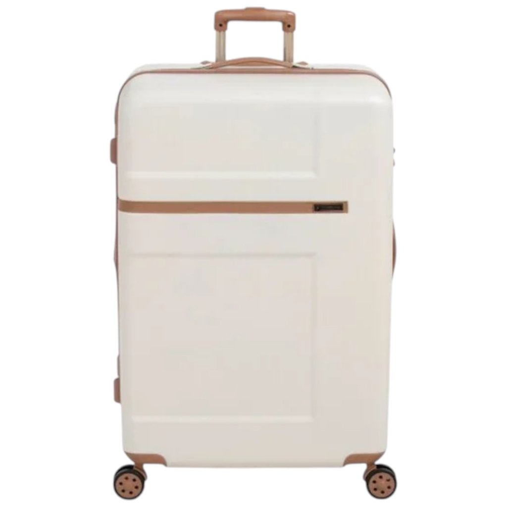 29in London Fog Creme Westbury Hardside Expandable Spinner
